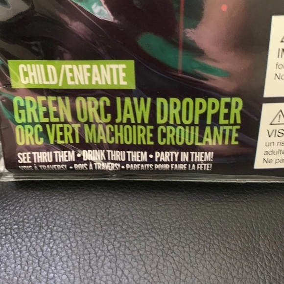 NEW XLARGE GREEN ORC ADULT MORPHSUIT - Picture 6 of 6